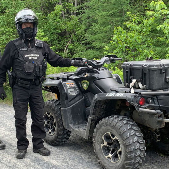 Local Conservation Officers Patrolling the Trail